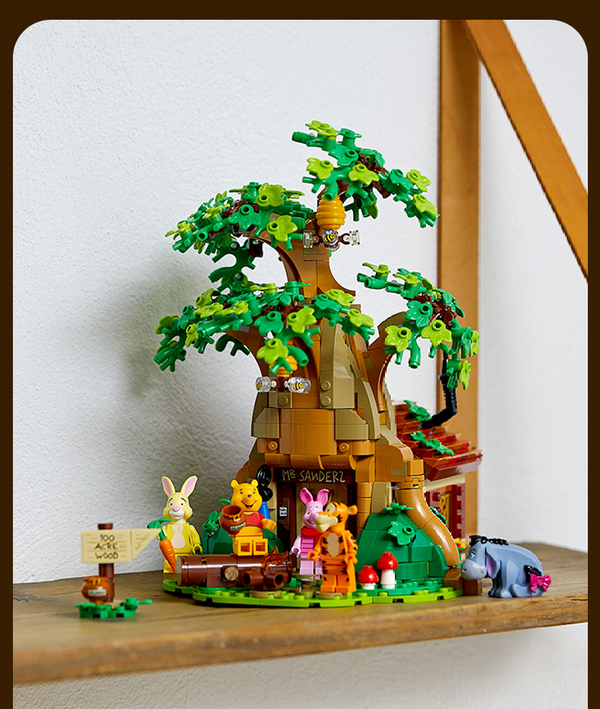 LEGO 乐高 Ideas系列 21326 小熊维尼 1265颗粒459.59元