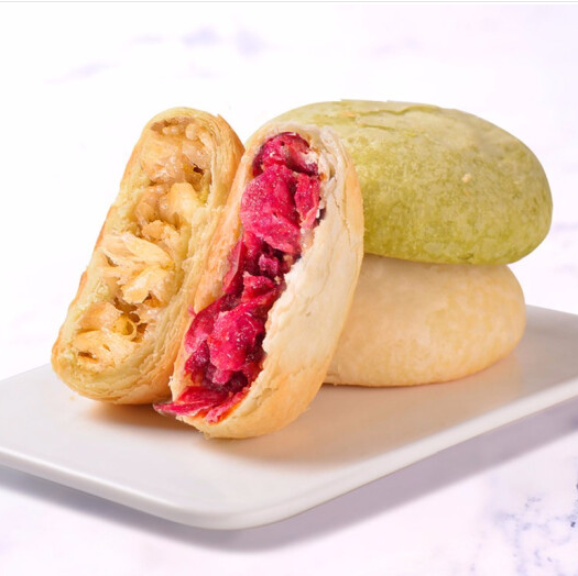 云南老字号，潘祥记 经典玫瑰鲜花饼礼盒装 10枚装600g *2件49元包邮（24.5元/盒）