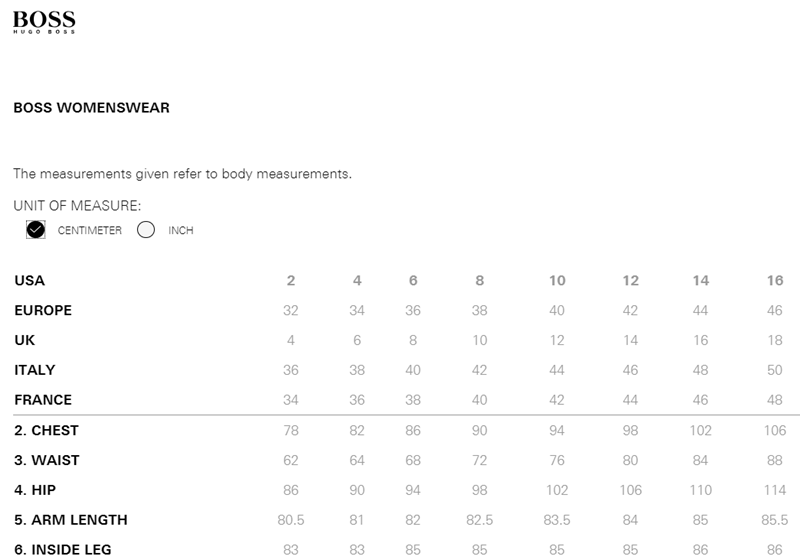 限40码，BOSS Hugo Boss 雨果·博斯 Ocomfy 女士中长款单排扣大衣1144.86元