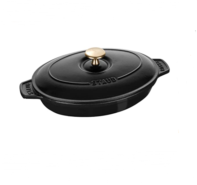 Staub 珐宝 椭圆形珐琅铸铁锅炖锅23cm547.48元