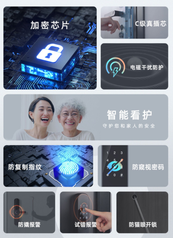 iFLYTEK 科大讯飞 Z06 智能指纹密码门锁799元包邮（需用券）