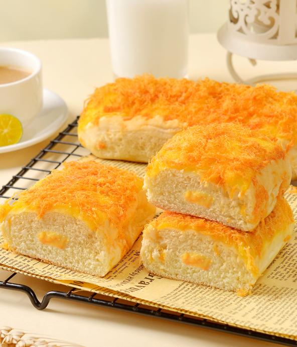 凯利来 肉松焗面包 600g17.9元包邮（双重优惠）