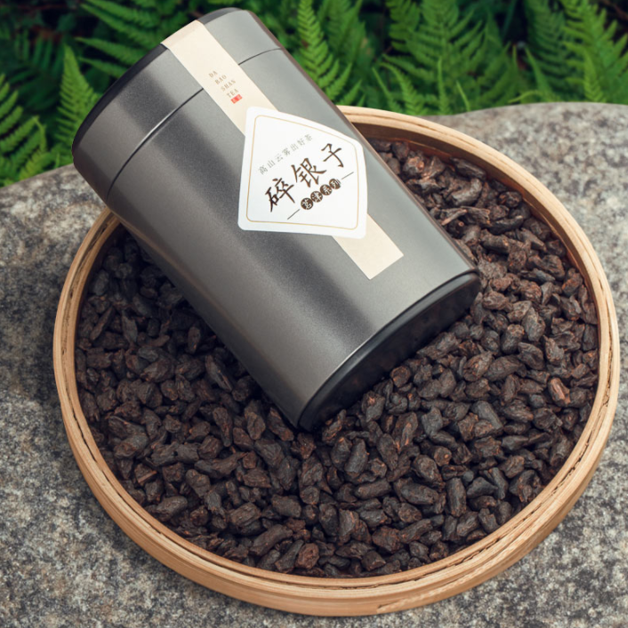大宝山名 茶化石碎银子普洱茶礼盒 450g78元包邮（需领券）