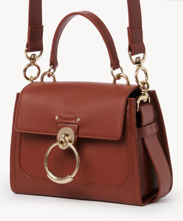 Chloe 蔻依 TESS 小号小牛皮手提包 CHC22SS143G3327S新低6329.39元（官网14700元）
