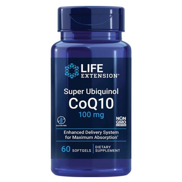 Life Extension 沿寿 超级泛醇辅酶Q10软胶囊100mg*60粒新低192.85元（天猫旗舰店折后362元）