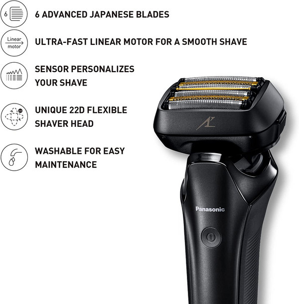 Panasonic 松下 900+系列 ES-LS6A 旗舰6刀头电动剃须刀1690元