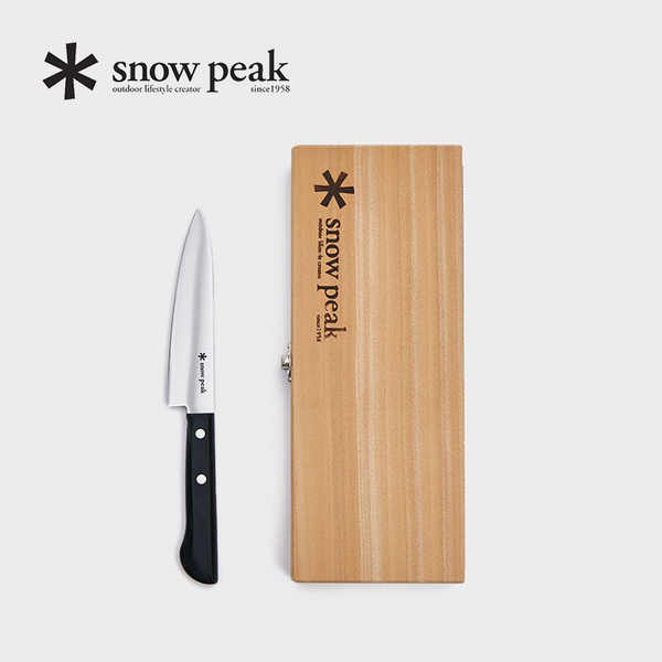 日本顶级户外品牌，Snow Peak 雪峰 折叠砧板水果刀套装 中号‎CS-207新低245.28元（可3件92折）