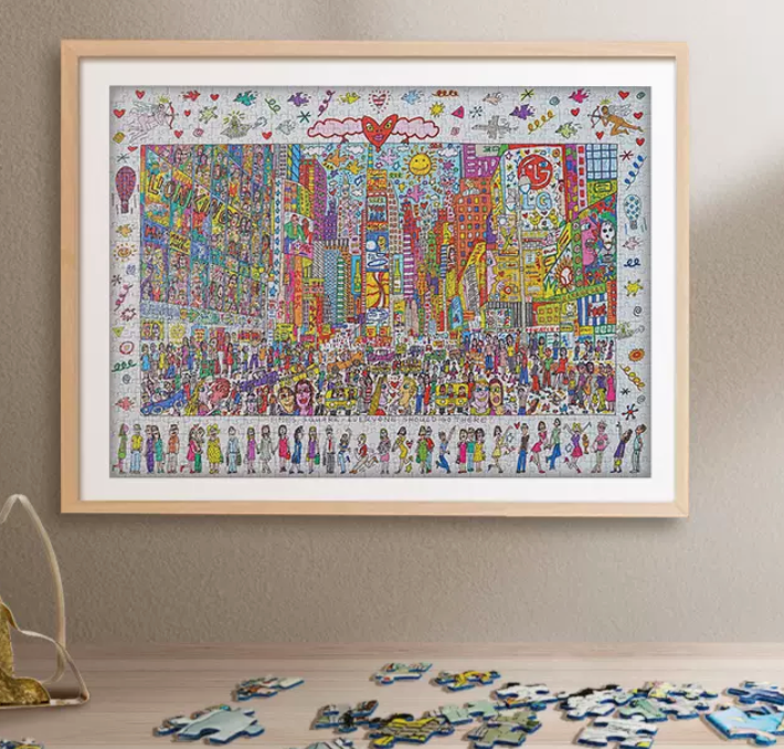 Ravensburger 睿思 时代广场 拼图 1000块新低133.1元包邮（需领券）