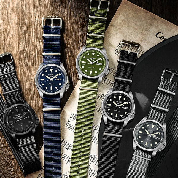 Seiko 精工 5号盾系列 SRPE65 男士机械腕表871.59元