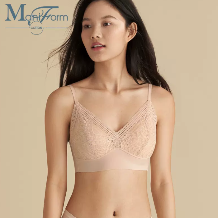 曼妮芬棉质生活 无钢圈轻运动内衣 20款可选69元包邮（需领券）