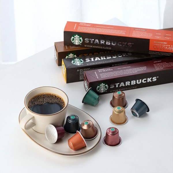 Starbucks 星巴克 Nespresso 浓郁胶囊咖啡 10粒 多口味25元包邮（需领券）