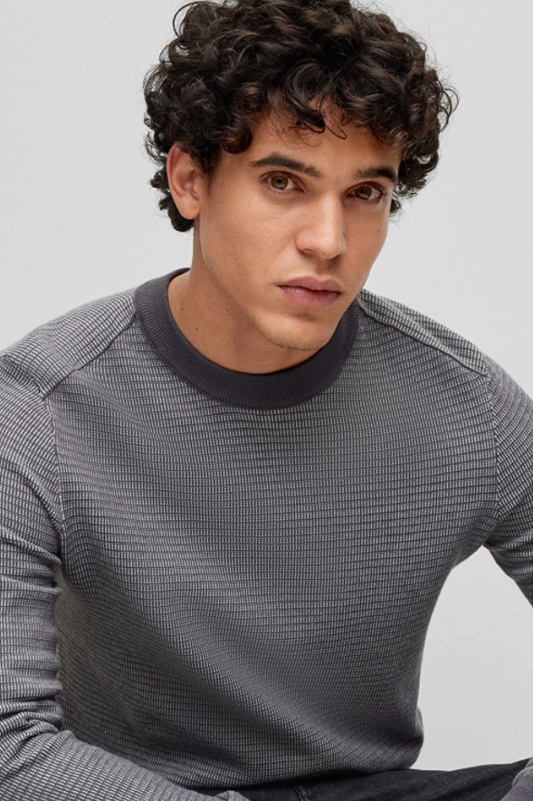 Hugo Boss 雨果·博斯 Abovemo 男士棉质羊绒毛衣 50482546426.92元