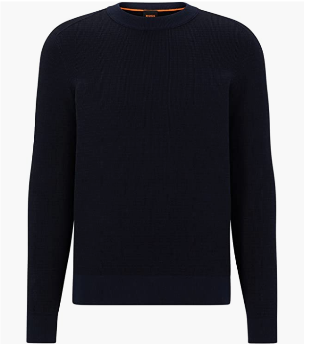 Hugo Boss 雨果·博斯 Abovemo 男士棉质羊绒毛衣 50482546426.92元