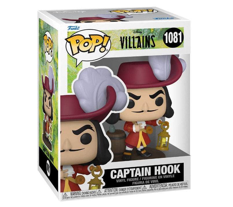 Funko POP  迪士尼动画系列 手办公仔-- 虎克船长 5734850.22元