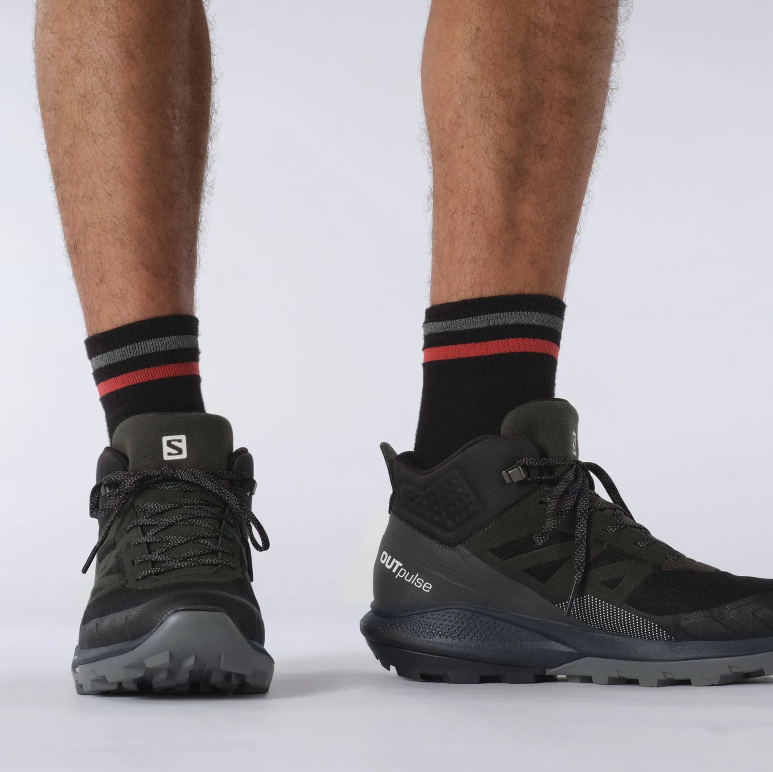 Salomon 萨洛蒙 OUTpulse Mid 男士GTX防水户外中帮徒步登山鞋726元起（天猫旗舰店1298元）