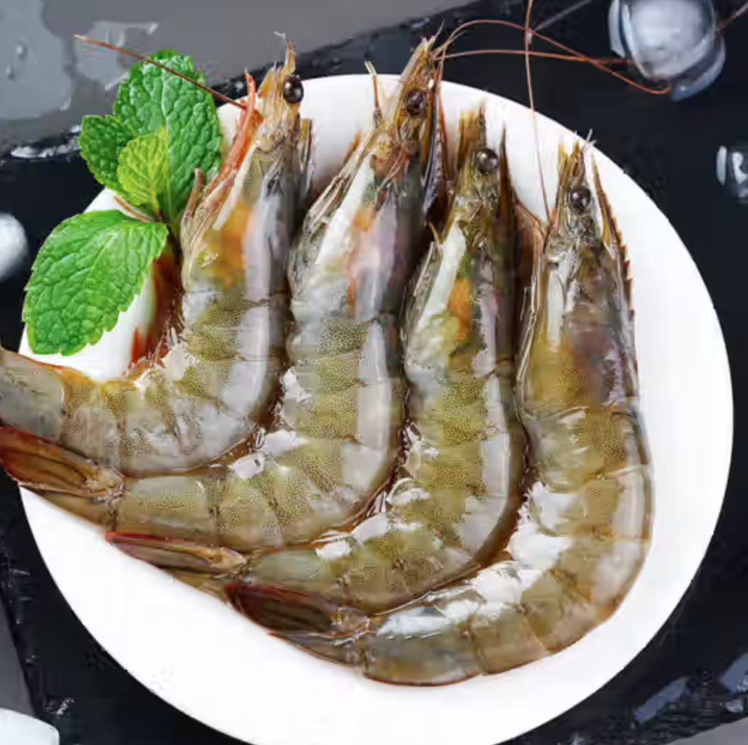 GUO LIAN 国联 国产大虾 净重1.8KG（90～108只）69.9元包邮