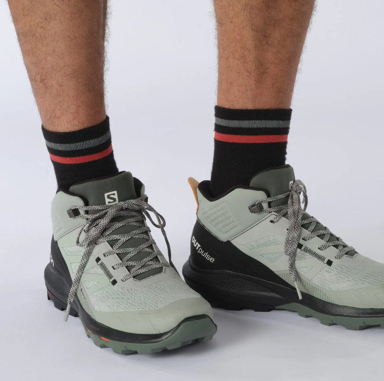 Salomon 萨洛蒙 OUTpulse Mid 男士GTX防水户外中帮徒步登山鞋726元起（天猫旗舰店1298元）