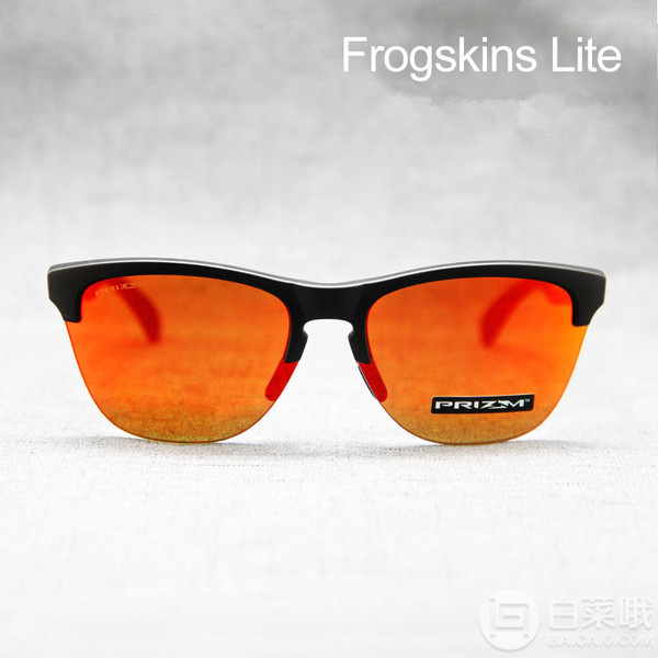 Oakley 欧克利 Frogskins Lite 谱锐智铱镀膜太阳镜 0OO9374527.85元