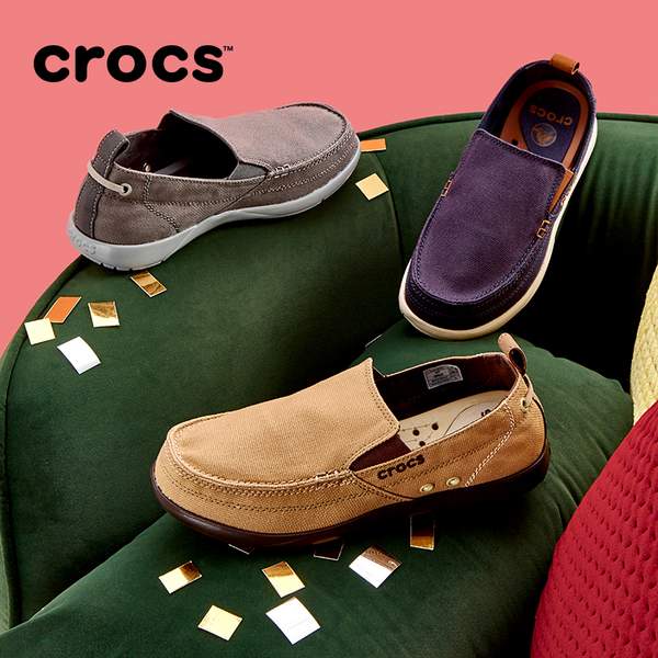 CROCS 卡骆驰 男士一脚蹬户外平底帆布鞋 207635234.5元（天猫折后599元）