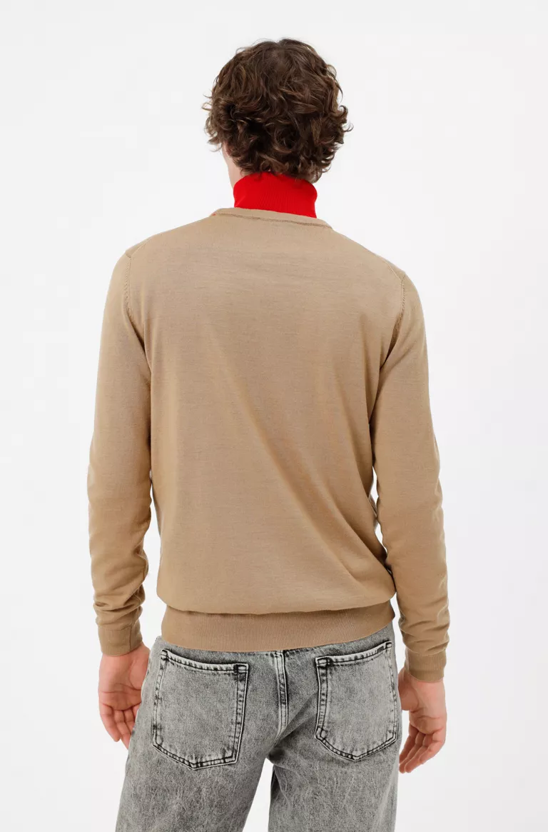 Hugo Hugo Boss 雨果·博斯 San Paolo 3 男士100%美利奴羊毛衫50455987371.34元（可3件92折）