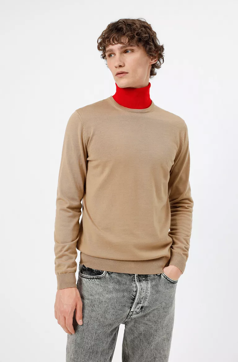 Hugo Hugo Boss 雨果·博斯 San Paolo 3 男士100%美利奴羊毛衫50455987371.34元（可3件92折）