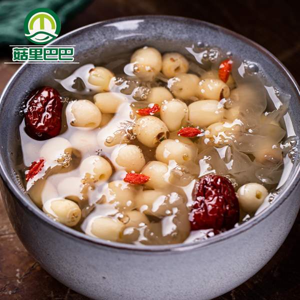 菇里巴巴 新鲜干货A级通心去芯白莲 250g19.9元包邮（需领券）