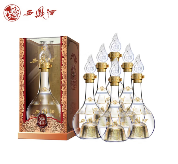 西凤酒 酒海窖龄 匠意 45度绵柔凤香型白酒500mL*6瓶新低568元包邮（需领券）
