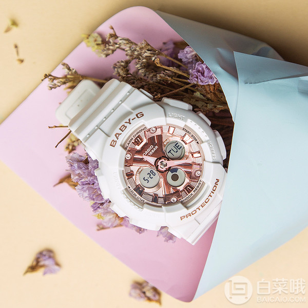 CASIO 卡西欧 Baby-G系列 BA-130-7A2ER 女士运动腕表562.75元