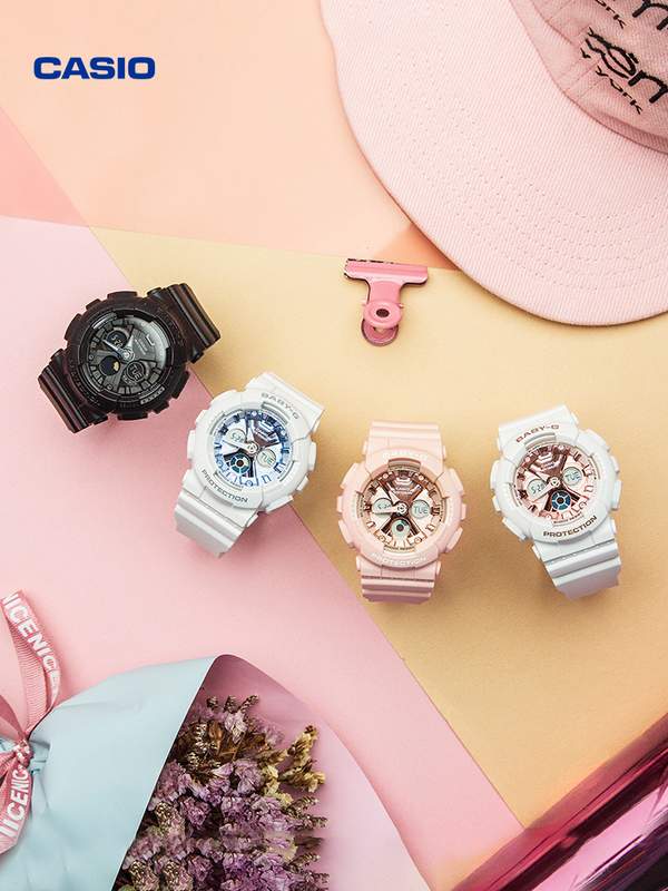 CASIO 卡西欧 Baby-G系列 BA-130-7A2ER 女士运动腕表562.75元