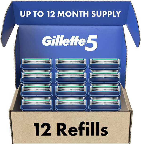 Gillette 吉列 锋隐5 剃须刀头 12个装154元