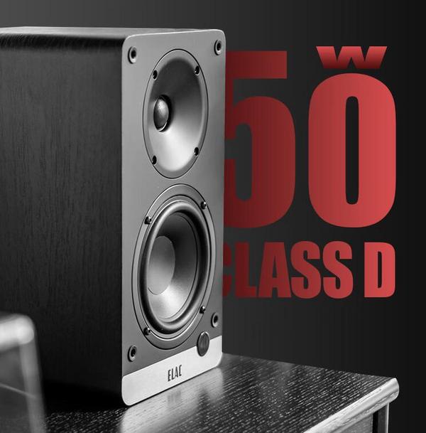 新品，ELAC 德国意力 Debut ConneX系列 DCB41 发烧级有源HiFi书架音箱 一对装新低2969.52元（京东旗舰店5880元）