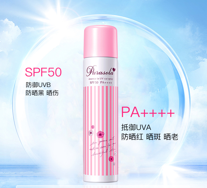 Naris 娜丽丝 SPF50+/PA++++ 美白防晒喷雾 140ml/90g*3件116.9元包邮包税（38.97元/件）