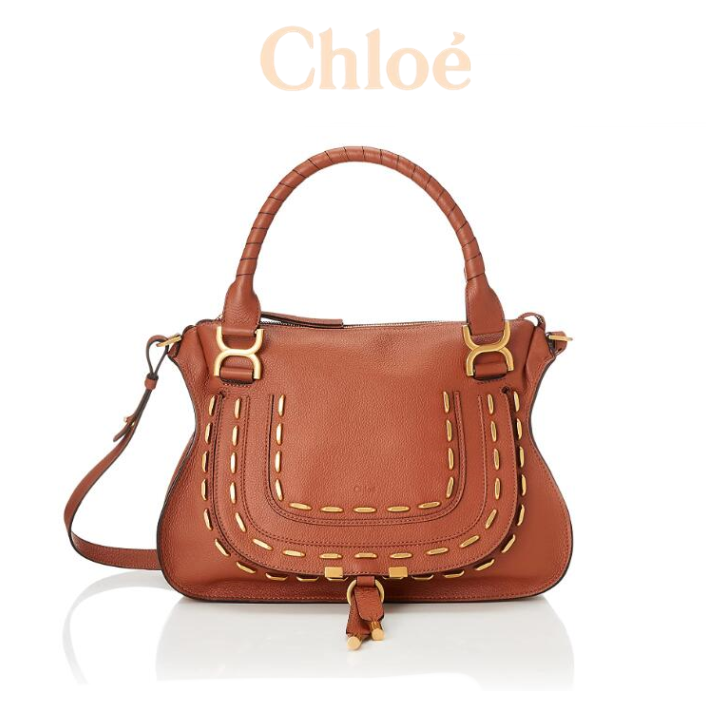 Chloe 蔻依 MARCIE 2023年春款中号小牛皮手提包5978.63元（官网小号16900元）