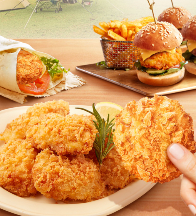 必品阁 香煎酥酥鸡排 300g*4袋66.4元包邮（双重优惠）