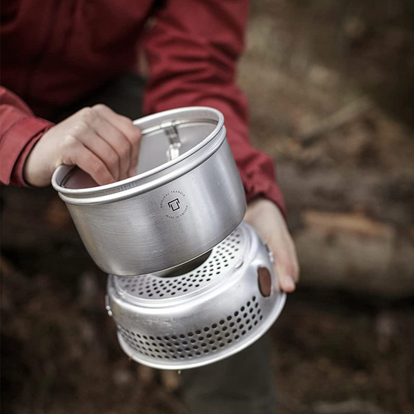 瑞典著名户外品牌，Trangia 25-2UL 超轻白铝锅酒精炉套装327764新低498.53元