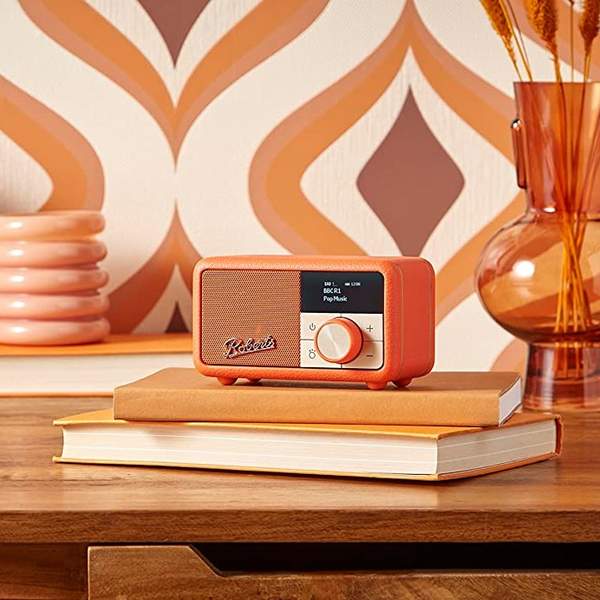 Roberts Radio ‎Revival Petite DAB/DAB+/FM 便携式复古蓝牙收音机698元（可3件92折）