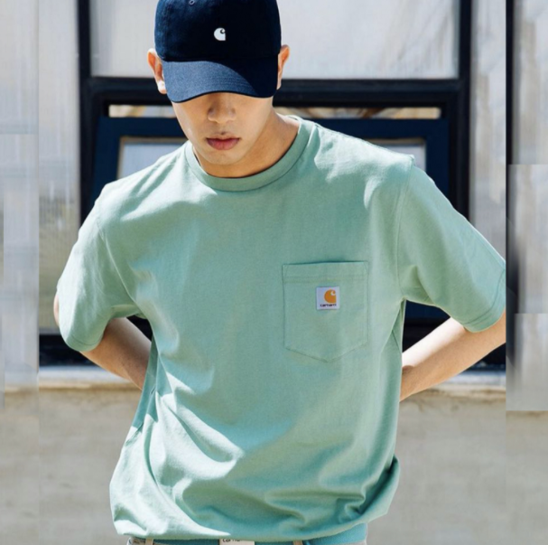 1592901092242064.png Carhartt K87 男士纯棉口袋短袖T恤156元