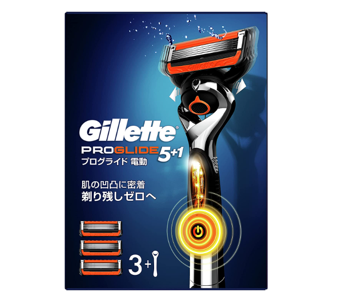 销量第一，Gillette 吉列 ProGlide 锋隐致护 日亚限定款男士剃刀套装（1刀架+3刀头）115.84元（可3件9折）