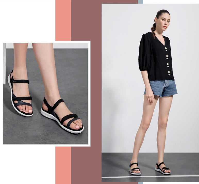 ECCO 爱步 Cruise II  女士运动凉鞋 巡航Ⅱ 821833446.82元