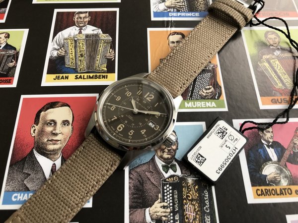 Hamilton 汉密尔顿 Khaki Field卡其野战系列 H70305993 全自动机械手表2543.54元（中文官网5250元）
