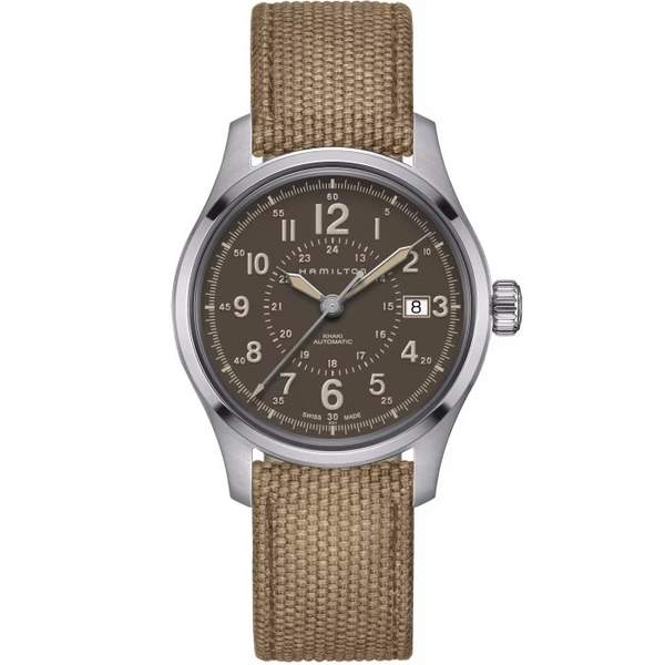 Hamilton 汉密尔顿 Khaki Field卡其野战系列 H70305993 全自动机械手表2543.54元（中文官网5250元）