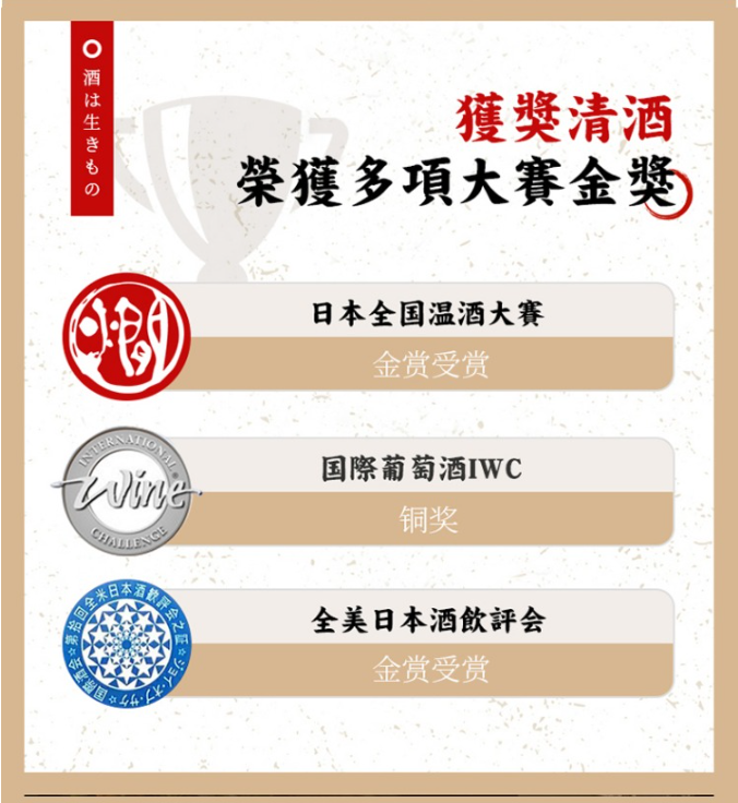 获多项金奖，日本原瓶进口 黄樱 山田锦特别纯米酒日本清酒 720ml125.1元包邮（下单立减）