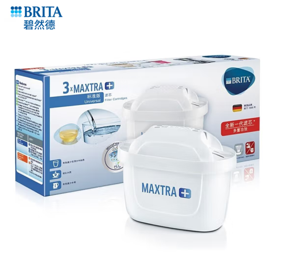 Brita 碧然德 MAXTRA+ 标准版滤芯 3只装69元包邮（需领券）