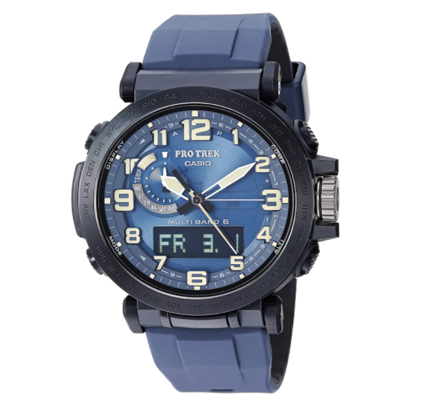 CASIO 卡西欧 Pro trek系列 男士6局电波光动能手表 PRW-6600Y-2CR1375元