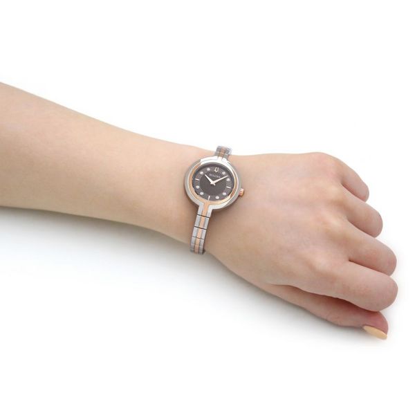 <span>降314元白菜！</span>Bulova 宝路华 Rhapsody系列 98P194 女士镶钻手镯式腕表新低399.72元