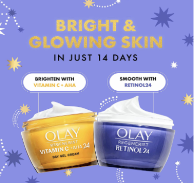 Olay 玉兰油 AHA24 +Retinol 24日霜晚霜护肤套装（50mL*2+刮痧板+化妆包）新低212.58元（可3件92折）
