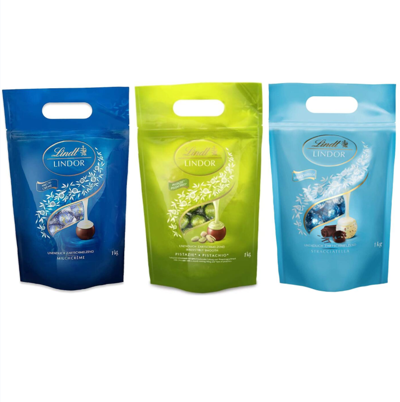 Lindt 瑞士莲 Lindor系列 软心巧克力球80颗（共1000g） 多口味149.43元