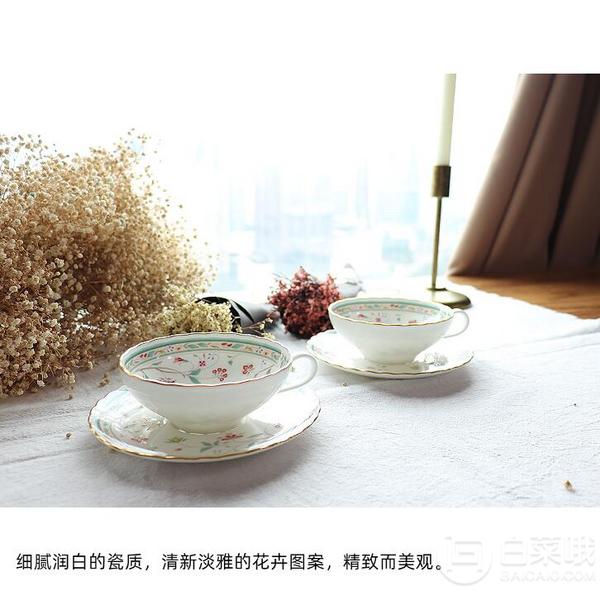 Noritake 则武 Hanasarasa花更纱 骨瓷小茶壶 520ml538.62元（天猫1400元）
