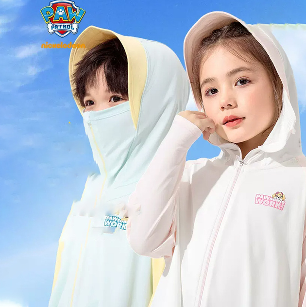 PAW PATROL 汪汪队立大功 儿童A类卡通防晒衣 4色59.9元包邮（双重优惠）
