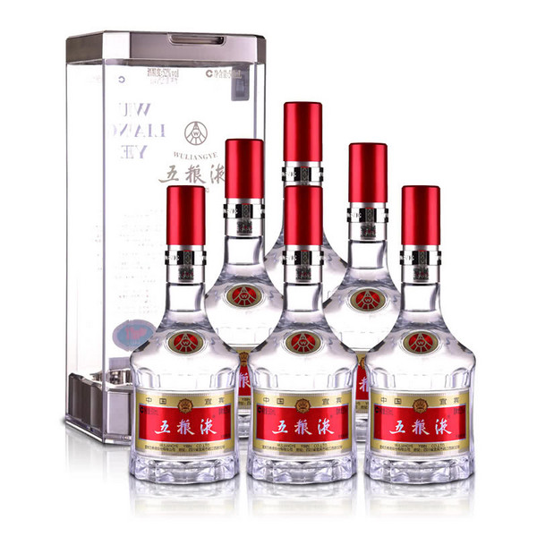 五粮液 普5 第八代 52°浓香型白酒 500mL*6瓶整箱6114元包邮